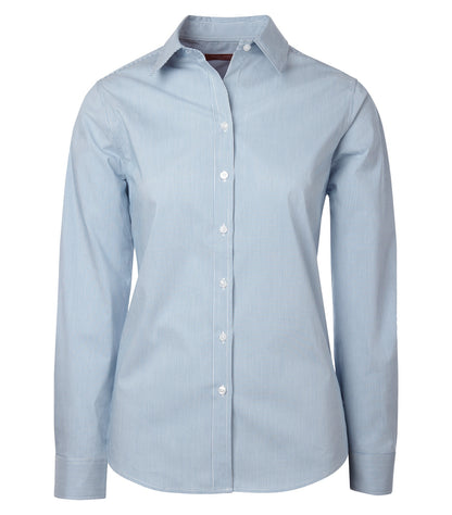 CoalHarbour - COAL HARBOUR® MINI STRIPE STRETCH WOVEN LADIES' SHIRT. - L6006