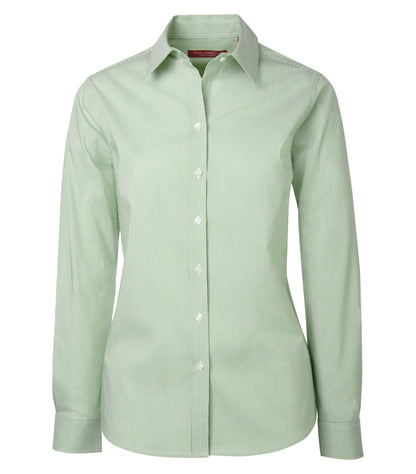 CoalHarbour - COAL HARBOUR® MINI STRIPE STRETCH WOVEN LADIES' SHIRT. - L6006