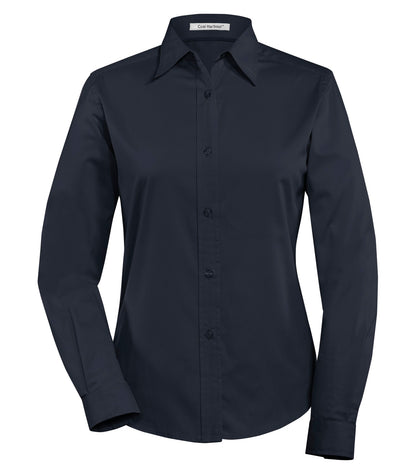 CoalHarbour - DISCONTINUED COAL HARBOUR® EASY CARE BLEND LONG SLEEVE WOVEN LADIES' SHIRT. - L610