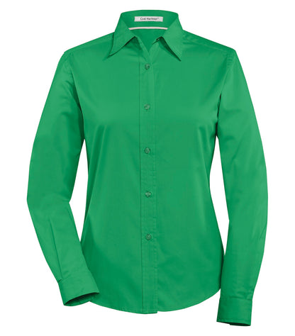 CoalHarbour - DISCONTINUED COAL HARBOUR® EASY CARE BLEND LONG SLEEVE WOVEN LADIES' SHIRT. - L610