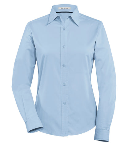 CoalHarbour - DISCONTINUED COAL HARBOUR® EASY CARE BLEND LONG SLEEVE WOVEN LADIES' SHIRT. - L610