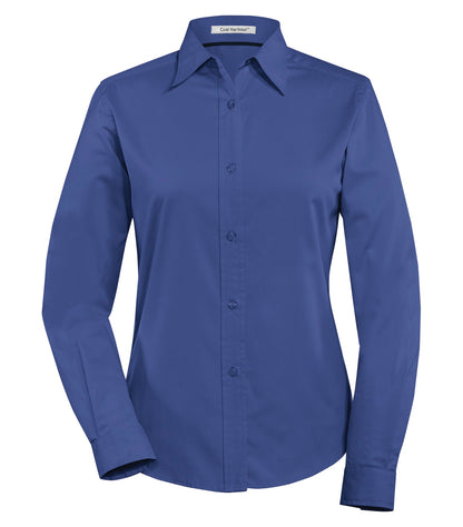 CoalHarbour - DISCONTINUED COAL HARBOUR® EASY CARE BLEND LONG SLEEVE WOVEN LADIES' SHIRT. - L610