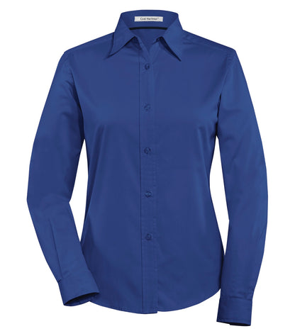 CoalHarbour - DISCONTINUED COAL HARBOUR® EASY CARE BLEND LONG SLEEVE WOVEN LADIES' SHIRT. - L610