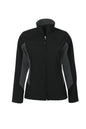 CoalHarbour - COAL HARBOUR® EVERYDAY COLOUR BLOCK WATER REPELLENT SOFT SHELL LADIES' JACKET. - L7604