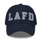 LAFD Los Angeles Fire Department Embroidered Dad Hat - Navy