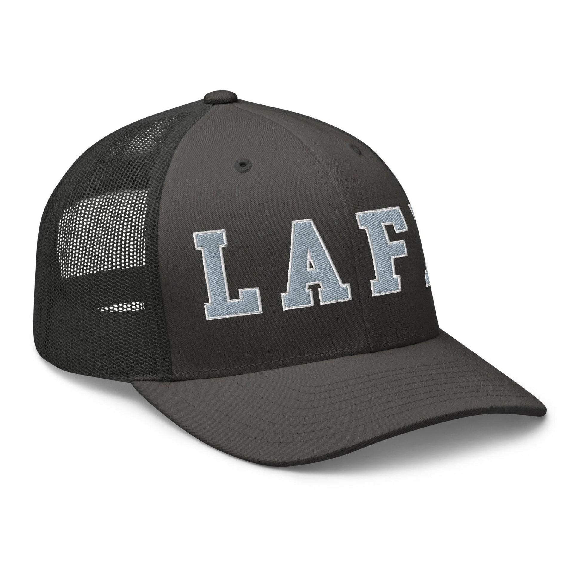 LAFD Los Angeles Fire Department Embroidered Mesh Trucker Hat