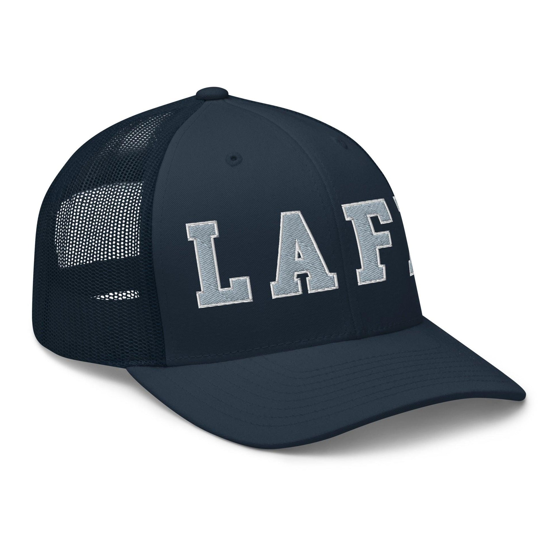 LAFD Los Angeles Fire Department Embroidered Mesh Trucker Hat
