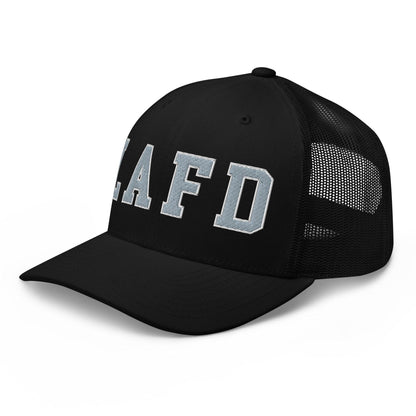 LAFD Los Angeles Fire Department Embroidered Mesh Trucker Hat