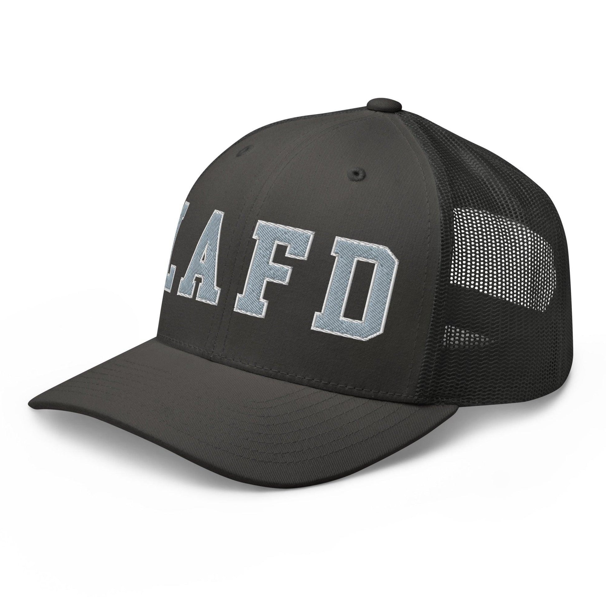 LAFD Los Angeles Fire Department Embroidered Mesh Trucker Hat