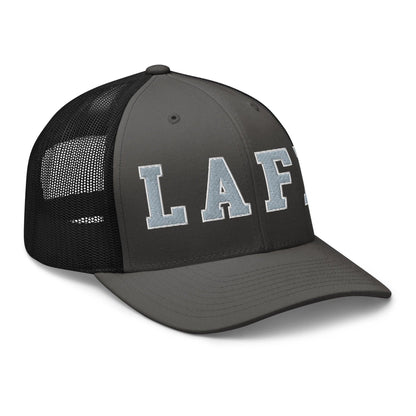 LAFD Los Angeles Fire Department Embroidered Mesh Trucker Hat