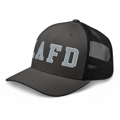 LAFD Los Angeles Fire Department Embroidered Mesh Trucker Hat