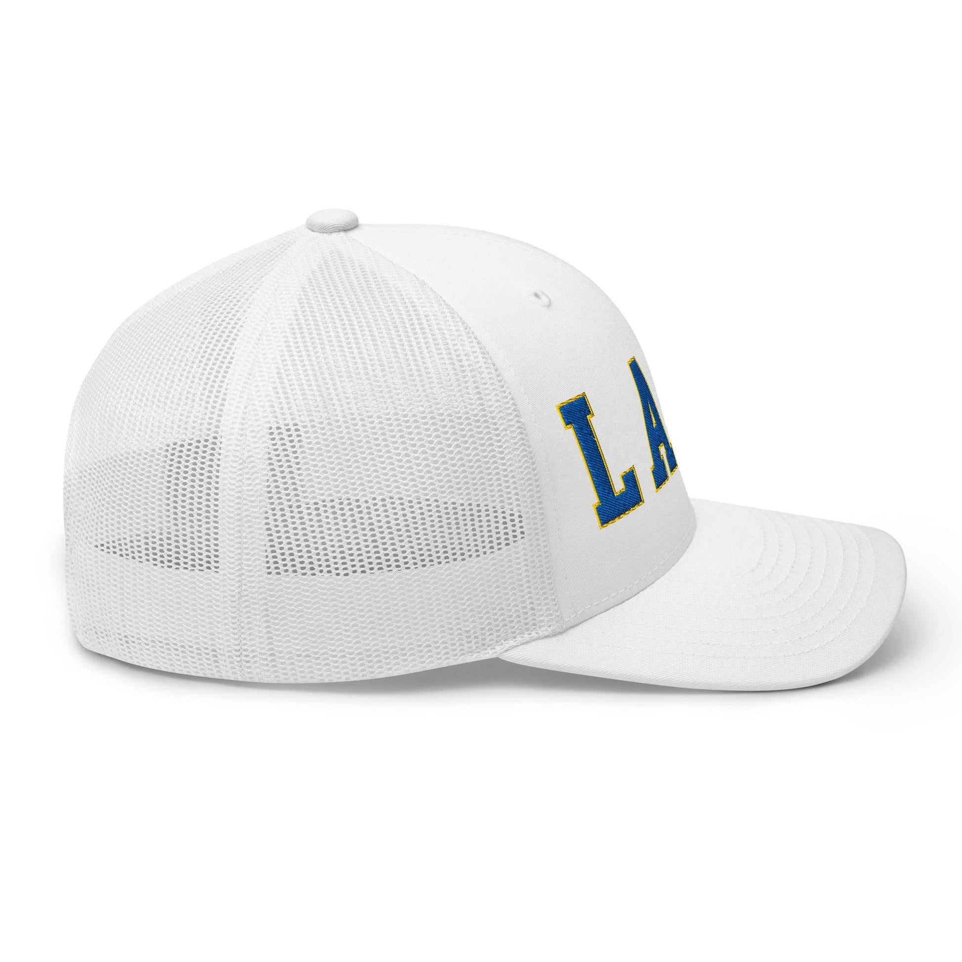 LAFD Los Angeles Fire Department Football Embroidered Mesh Trucker Hat