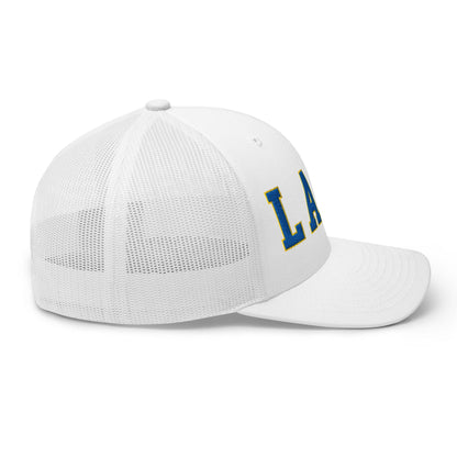 LAFD Los Angeles Fire Department Football Embroidered Mesh Trucker Hat