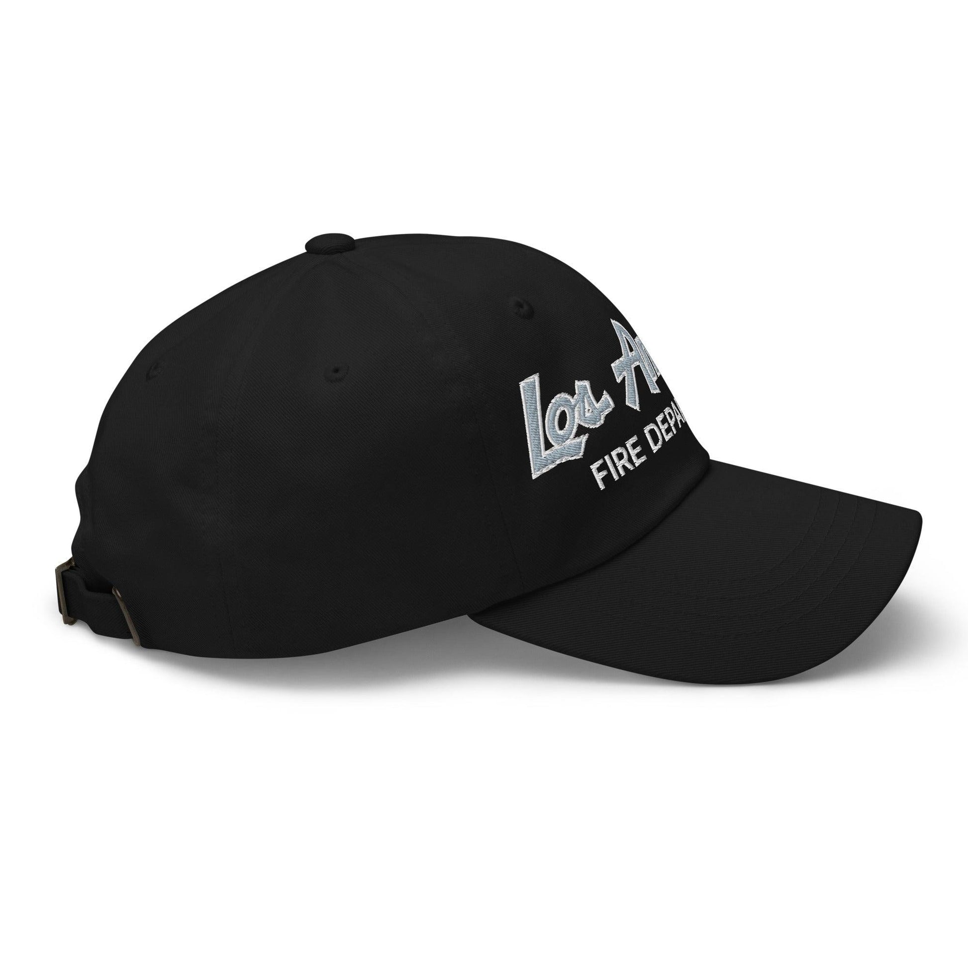 LAFD Los Angeles Fire Department Vintage Sports Script Embroidered Dad Hat