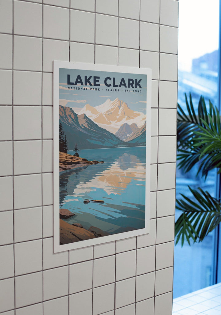 Lake Clark National Park Poster - poster