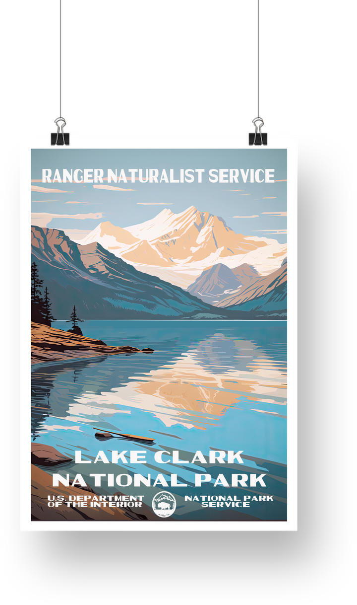 Lake Clark National Park Poster - poster