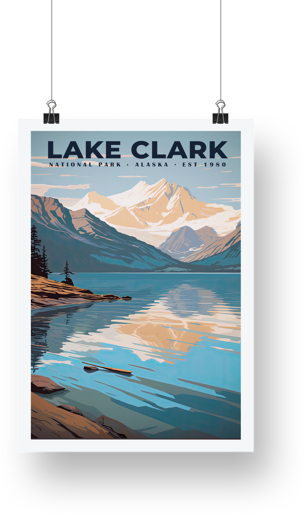 Lake Clark National Park Poster - poster