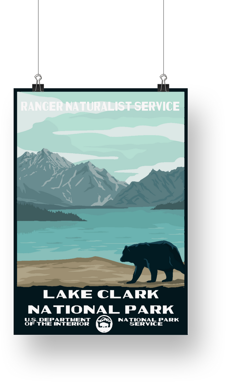 Lake Clark National Park Poster - poster