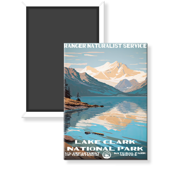 Lake Clark National Park WPA Magnet - magnet