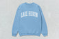 Lake Huron - Unisex Heavy Blend™ Crewneck Sweatshirt - Blue / Small - Sweatshirts & Hoodies