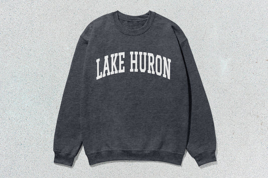 Lake Huron - Unisex Heavy Blend™ Crewneck Sweatshirt - Toronto Screen Printing