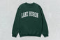 Lake Huron - Unisex Heavy Blend™ Crewneck Sweatshirt - Green / Small - Sweatshirts & Hoodies