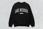 Black Lake Muskoka crewneck sweatshirt in unisex heavy blend for custom apparel