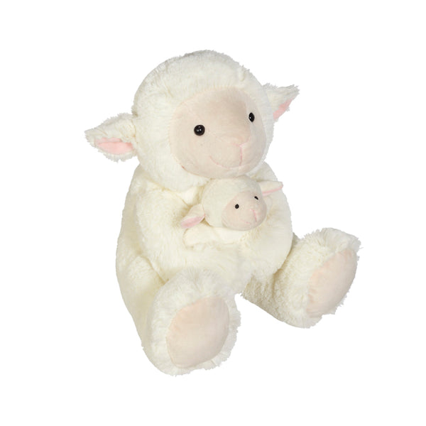 Lamb & Baby Mini Plush - Embroider Buddy®