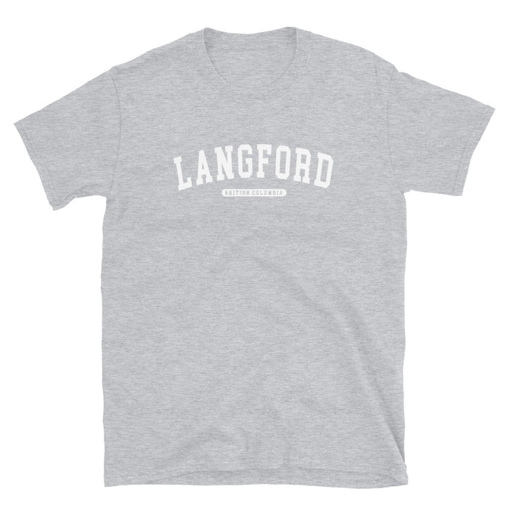 Langford BC College Tee - Sport Grey / S