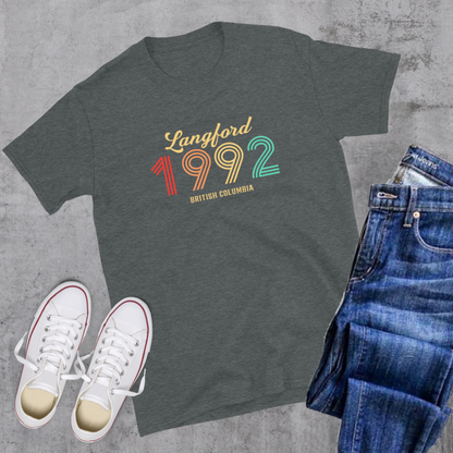 Langford Vintage Tee - Dark Heather / S