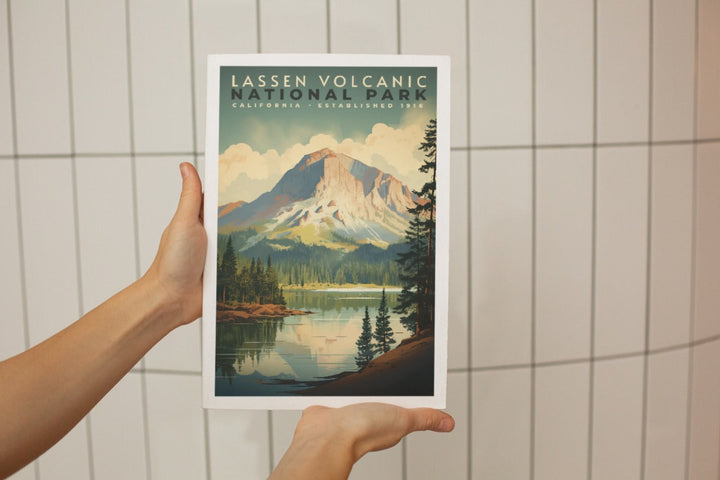 Lassen Volcanic National Park Poster - poster