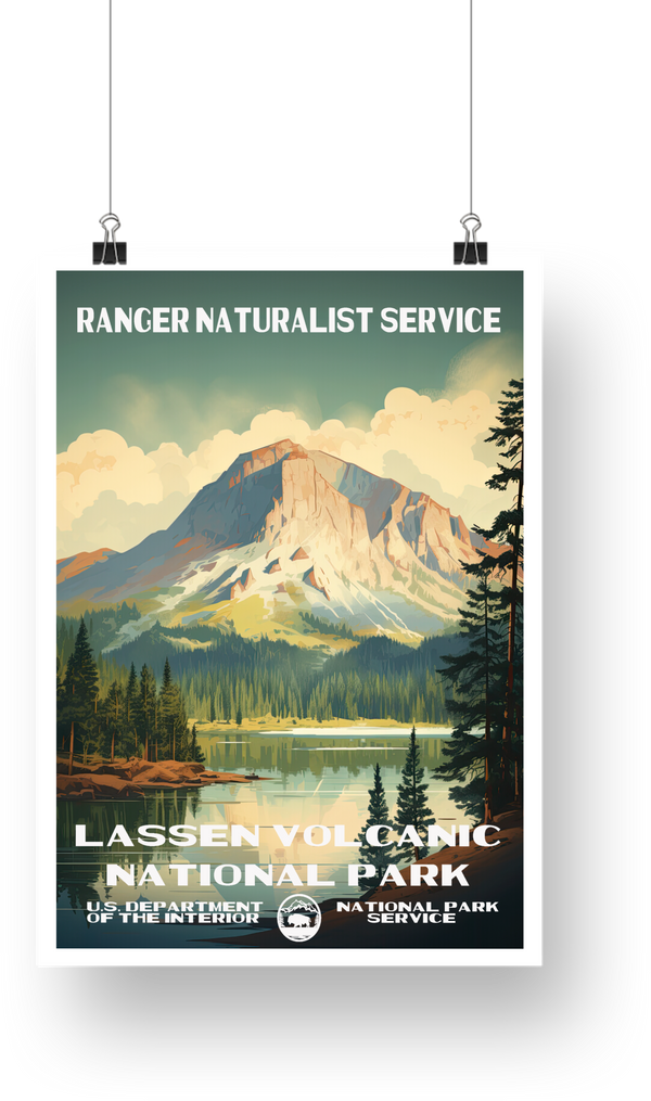 Lassen Volcanic National Park Poster - poster