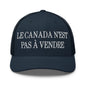 Le Canada n’est pas à Vendre is not for Sale Embroidered Mesh Trucker Hat - Navy - Headwear