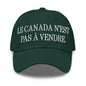 Le Canada n’est pas à Vendre is not for Sale Great Embroidered Dad Hat - Spruce - Headwear