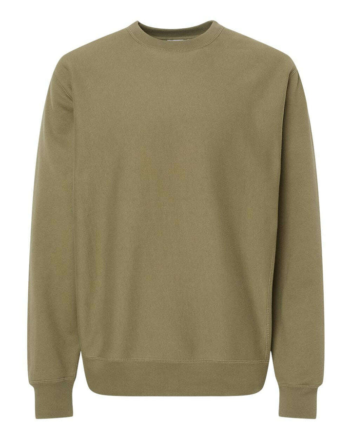 Legend - Premium Heavyweight Cross-Grain Crewneck Sweatshirt IND5000C - Olive / XS - Sweatshirts & Hoodies