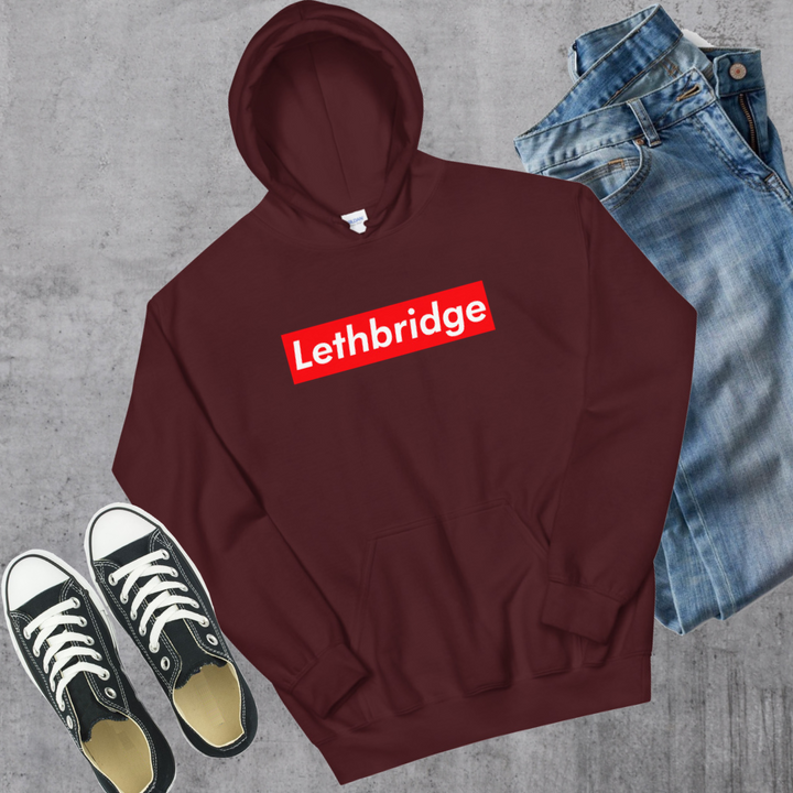 Lethbridge Supreme’d Hoodie - Maroon / S