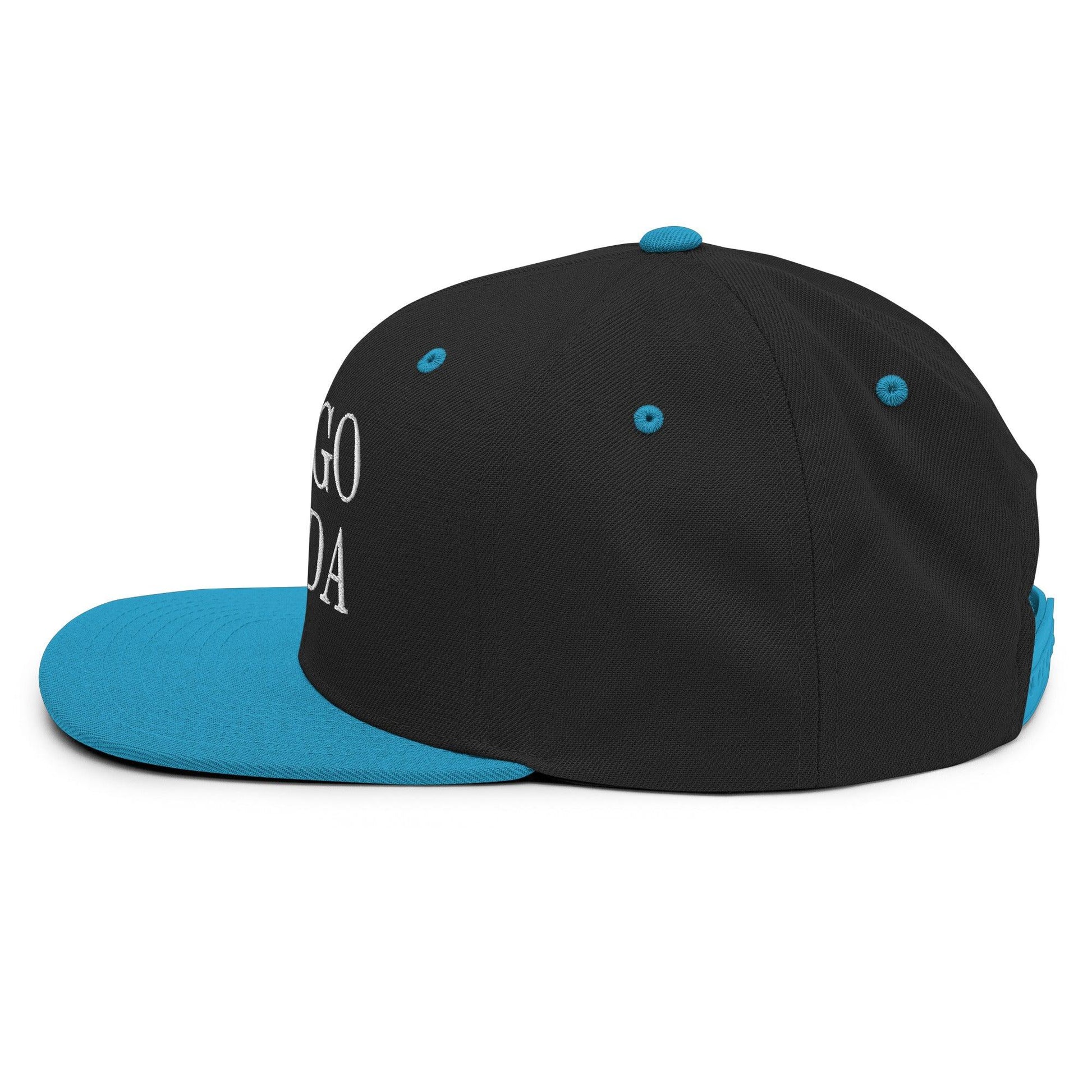 Let’s Go Brenda Flat Bill Brim Snapback Hat - Headwear