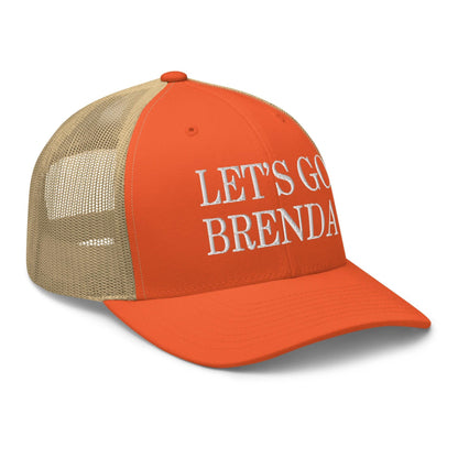 Let’s Go Brenda Retro Trucker Hat - Headwear
