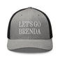 Let’s Go Brenda Retro Trucker Hat - Heather/ Black - Headwear