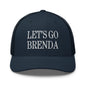 Let’s Go Brenda Retro Trucker Hat - Navy - Headwear