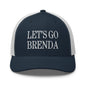 Let’s Go Brenda Retro Trucker Hat - Navy/ White - Headwear