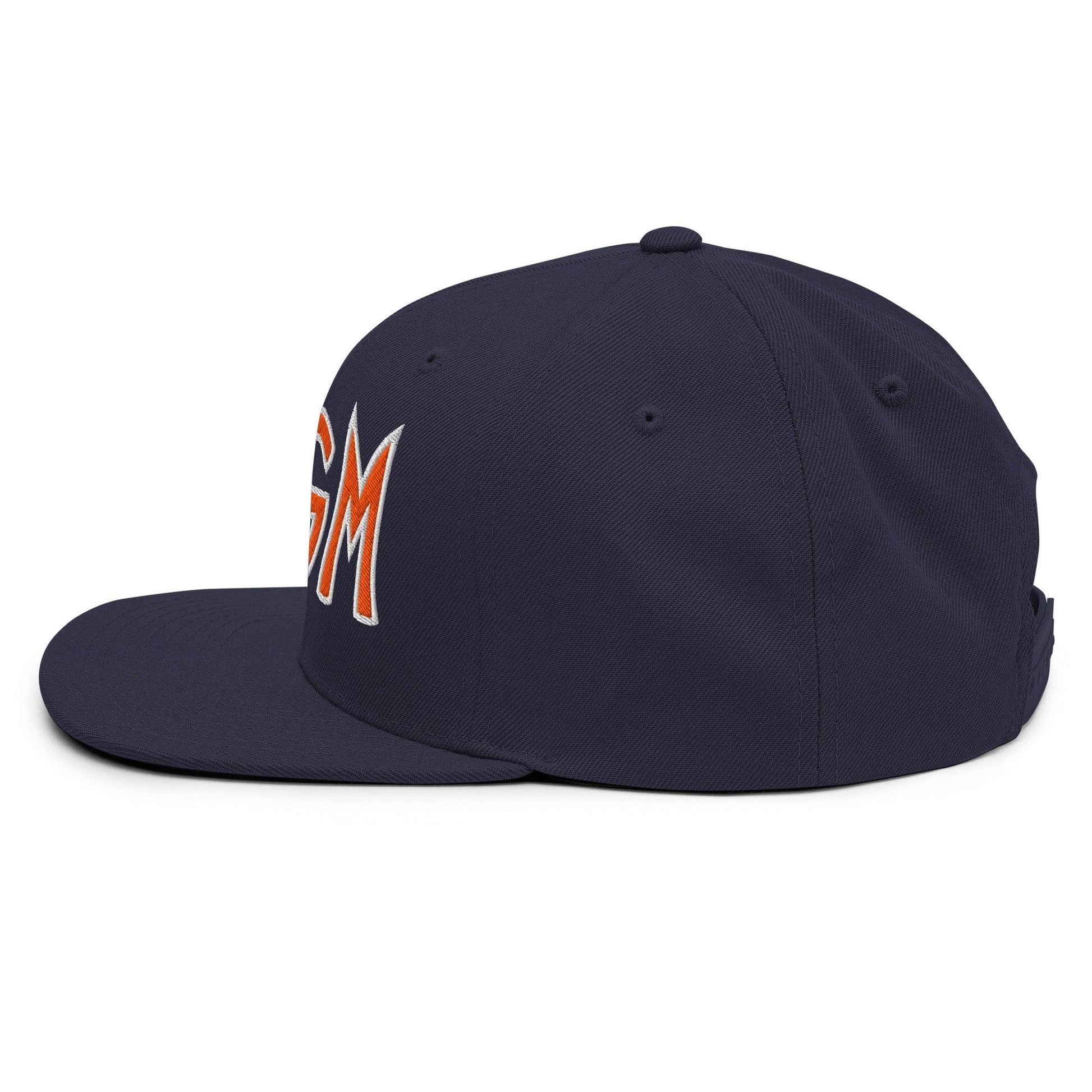LFGM New York Baseball Flat Bill Brim Snapback Hat