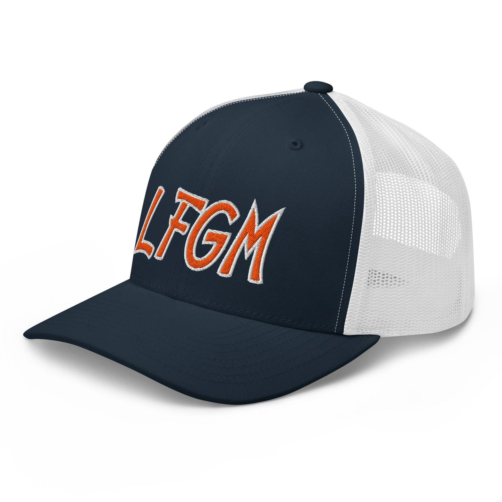 LFGM New York Baseball Mesh Trucker Hat