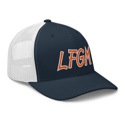LFGM New York Baseball Mesh Trucker Hat