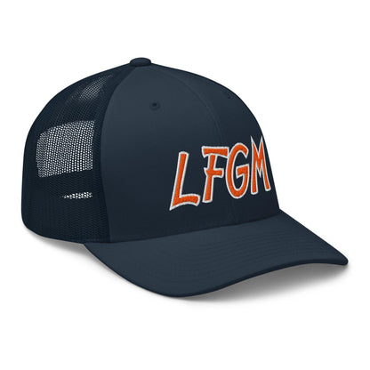 LFGM New York Baseball Mesh Trucker Hat