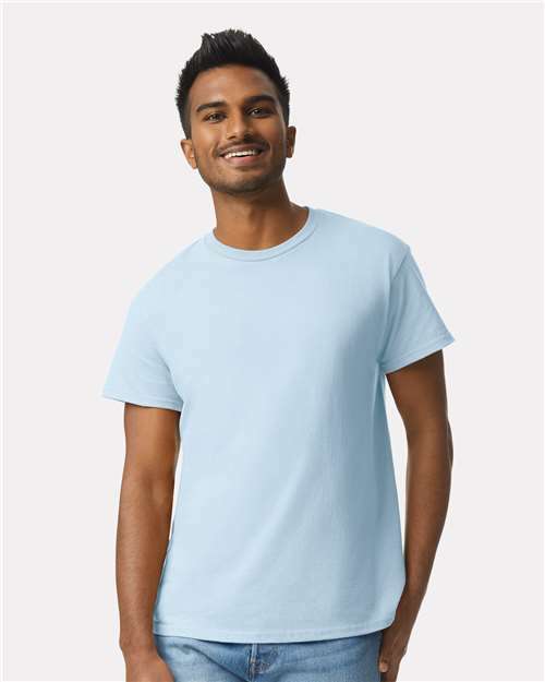 Light blue ultra cotton: custom apparel ready for live screen printing toronto ca100 - Light Blue / S