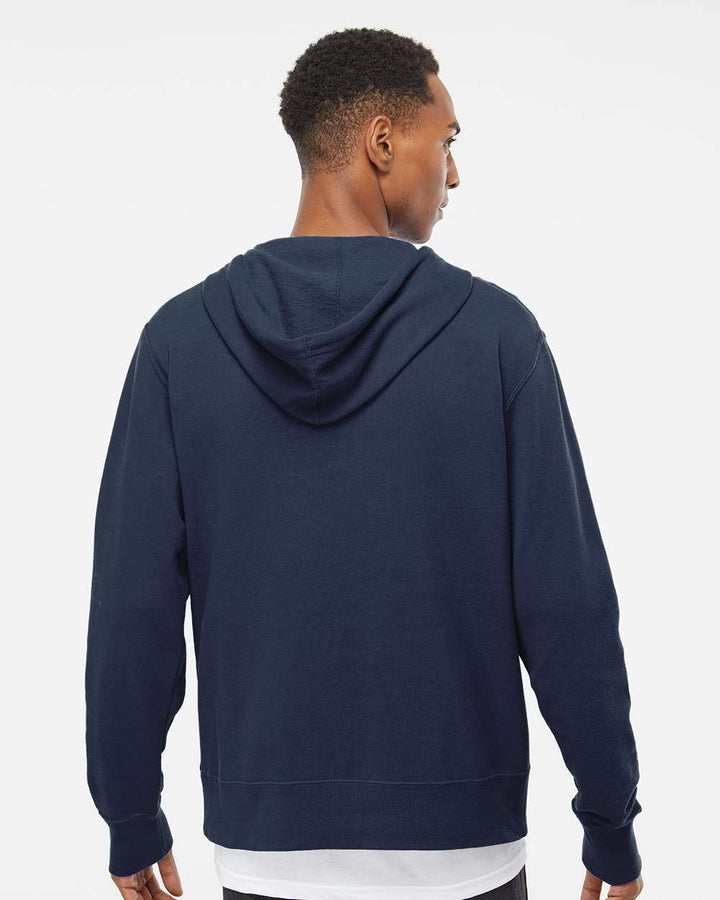 Lightweight Full-Zip Hooded Sweatshirt - AFX90UNZ - Full-Zip Hoodie