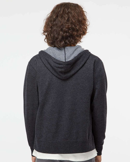 Lightweight Full-Zip Hooded Sweatshirt - AFX90UNZ - Full-Zip Hoodie