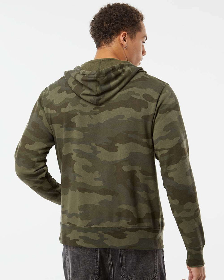 Lightweight Full-Zip Hooded Sweatshirt - AFX90UNZ - Full-Zip Hoodie