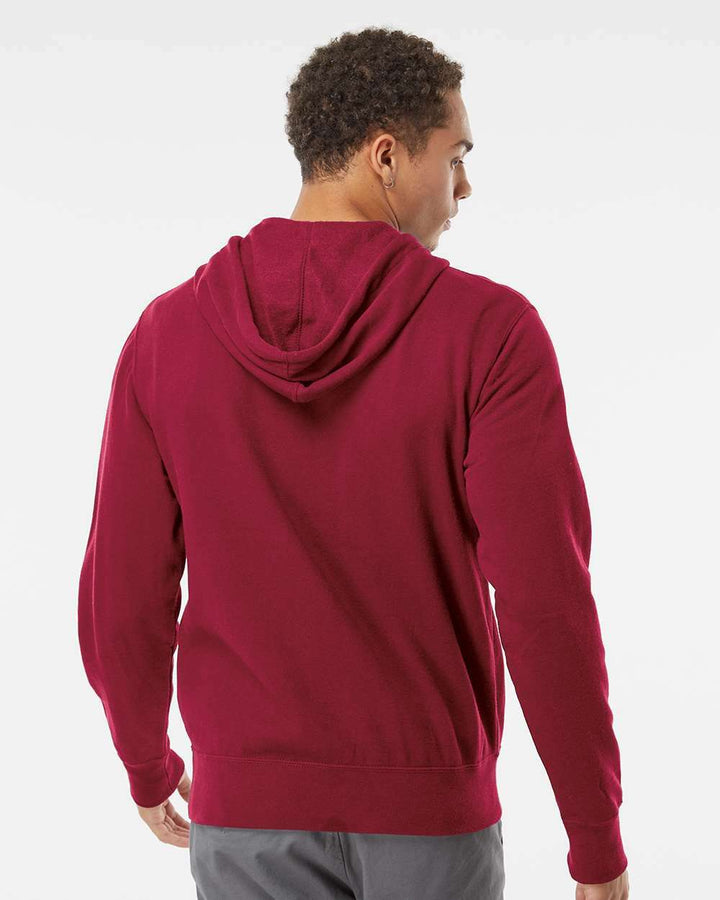 Lightweight Full-Zip Hooded Sweatshirt - AFX90UNZ - Full-Zip Hoodie